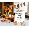 Little Pumpkin Baby Shower Tabletop Sign, Cards and Gifts, Include