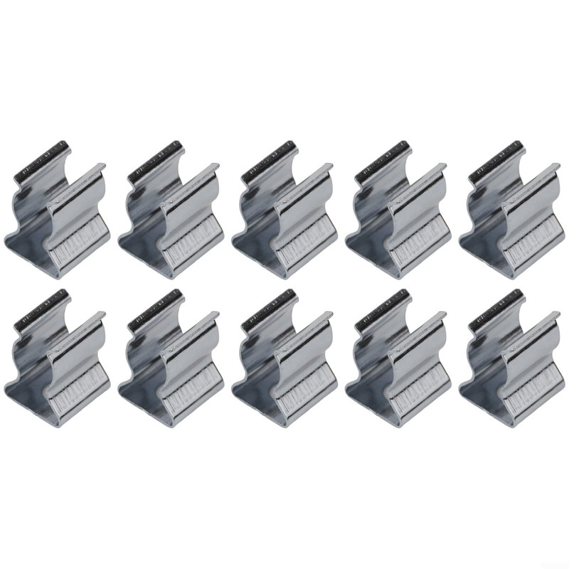 10 Pack Spring Loop Clips Open Spring Clips Heavy Duty