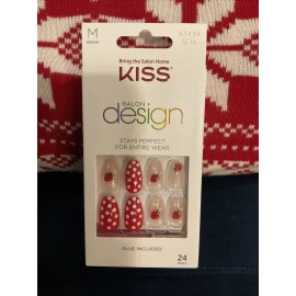 Kiss Salon Design Nails Medium Length
