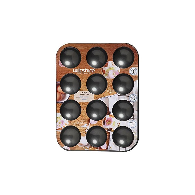 Wiltshire Easybake 12 Cup Patty Pan | Mini Bakeware Pan