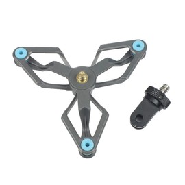 FEICHAO Bracket Shock Absorber Bicycle Absorber Kit for Gimbal Camera Stabilizer Outdoor Sports (Shock Absorber+1/4" Screw Adapter)