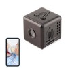 Wireless Mini Cube WIFI Camera No Light Night Vision Silent