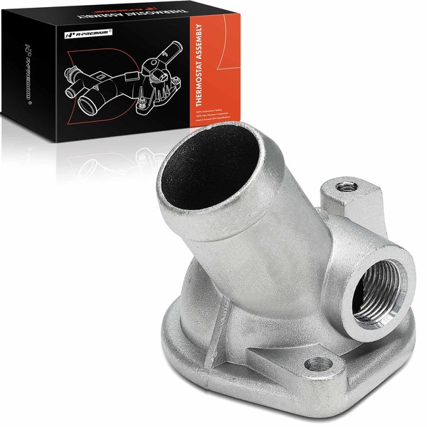 A-Premium Engine Coolant Thermostat Housing Assembly Compatible with Honda Accord