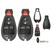 2 New Keyless Entry 5 Buttons Remote Start Car Key