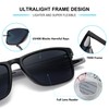 Reader Sunglasses 3 Pack Reading Sunglasses for Men Sporty TR90