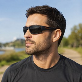 Polarized Sport Sunglasses for Outdoor Activities – UV400 Eyewear for Fishing, Baseball, Softball and Everyday Use