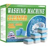 Washing Machine Cleaner Tablets 12 Pack - Deep Cleaning Tablets