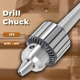 kimllier MT3-JT3 3/16" - 3/4" Heavy Duty Drill Chuck Press Chuck