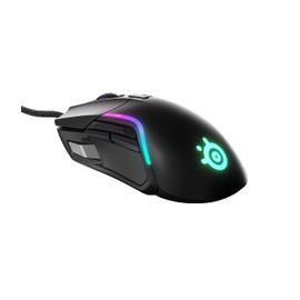 SteelSeries Rival 5 Ratón Gaming con iluminación RGB PrismSync y 9 Botones programables - FPS, MOBA, MMO, Battle Royale - Sensor óptico de Aire TrueMove 18.000 CPI - Negro