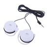 Clip Earphones Wired - 3.5mm Ear Hook Stereo Earbuds -