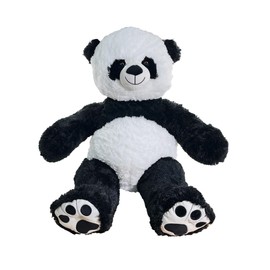 Anico 36" Tall (3 Foot) Big Plush Panda Bear, Stuffed Animal, Teddy Bear with Smiling Face. Premium Stuffed Toy Teddy Bear Panda, Perfect for Girlfriend, Kids, Valentine's Day, Christmas!