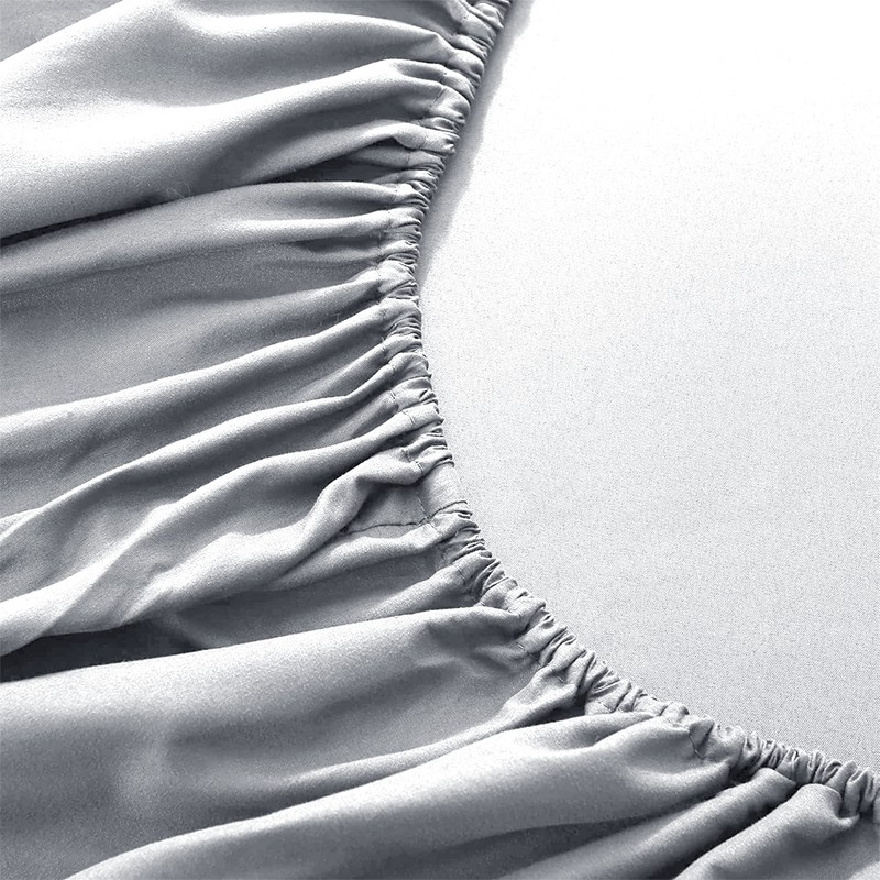 Hafaa Fitted Sheet Extra Deep Pocket Bed Sheet 16 inch