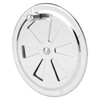 4in Air Ventilator Cover Stainless Steel Round Louvered Lid for