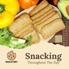 Snacktery Multigrain Melba Toast Crackers - All Natural Thin and