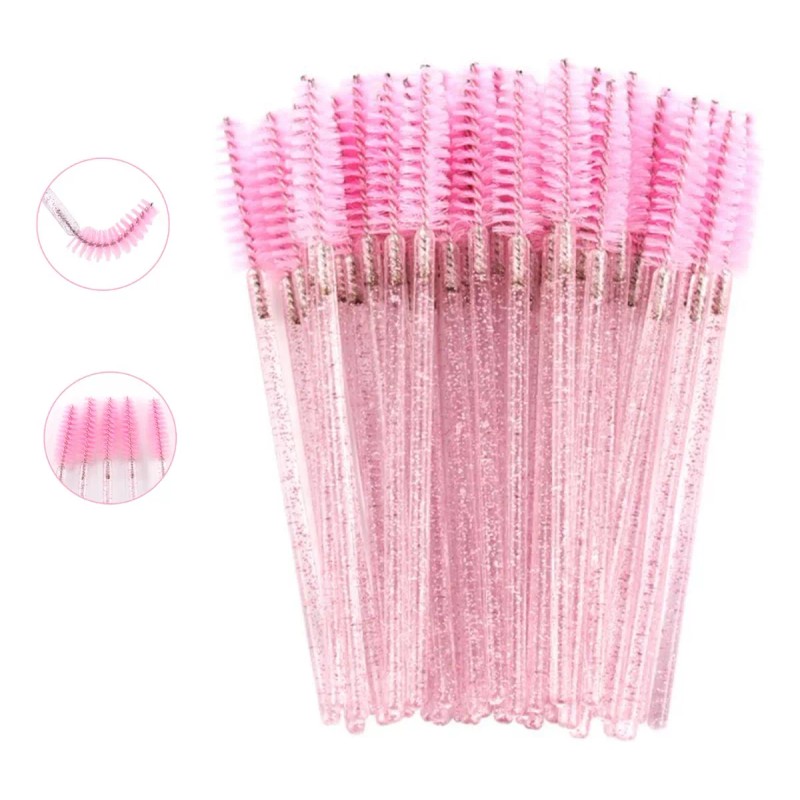 Iconsign 100 Microbrush + 50 Cepillos Desechables Para Pestañas Cejas