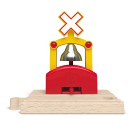 Hape Eisenbahn Automatisches Eisenbahn-Glockensignal, ab 3 Jahren