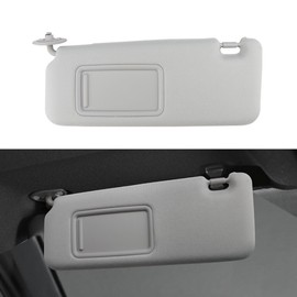 INTGET Driver Side Sun Visor for Toyota Scion TC 2005 2006 2007 2008 2009 2010 Accessories Leather Car Sun Protection Visors Replacement with Mirror