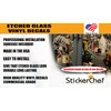 StickerChef Bow Hunter Vinyl Etched Decals Front Door Window Safety