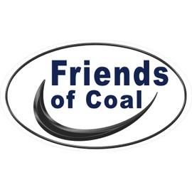 Cbcdecals - Friends Of Coal Window Decal