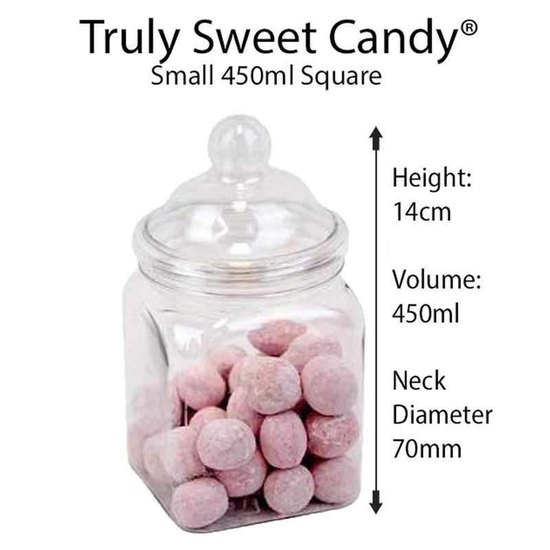 Truly Sweet Candy 10 Plastic Sweet Jars, 5 styles, 2