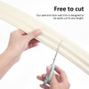 UKCOCO Moldura Pared Flexible Autoadhesiva Moldura Riel Para Silla Despegar