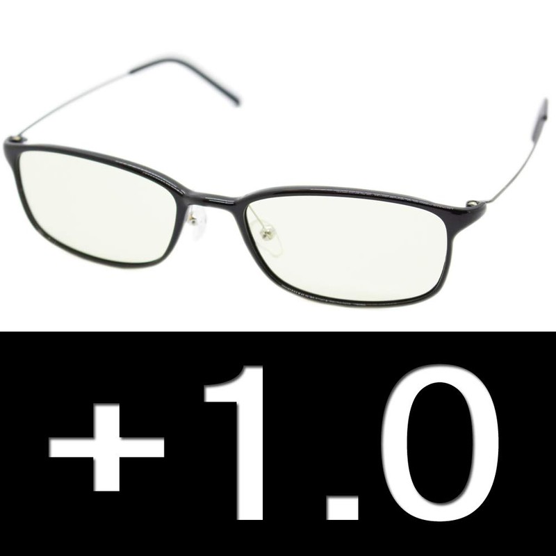 [eight tokyo AZ limited] 老眼鏡 鯖江メーカー高機能レンズ ブルーライトカット/UVカット/近赤外線カット おしゃれ メンズ レディース