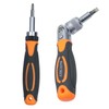 Ratcheting Screwdriver Set, 68 in 1 Multifunctional Socket Set &