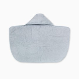 MORI Kids Hooded Bath Towel in Blue - Boys and Girls Bathing Cape - Super Soft Organic Micro Cotton - Suitable for 1-3 Years - One Size