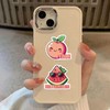 100PCS Fruit Expression Stickers & Vinyl Decals – Waterproof Set