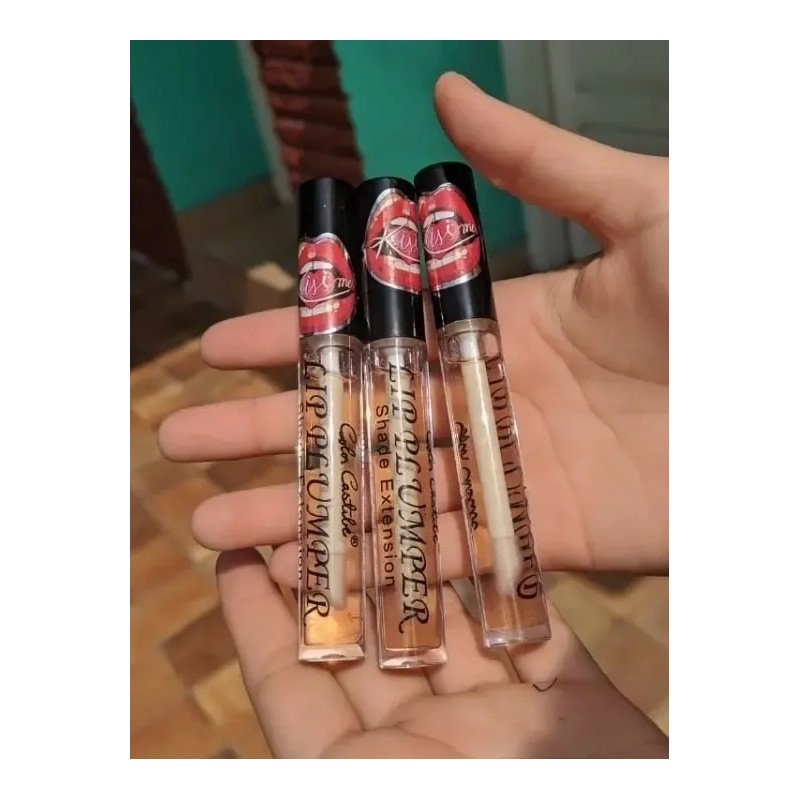 Lip Plumper Labial Brillo Gloss Engrosador De Labios 12pz