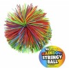 OddzOn 3.5" STRINGY BALL Toy Fidget Rubber (koosh like) Stress