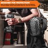 COMFORTGUARD Black Edition Professional Work Knee Pads with Heavy-Duty Foam