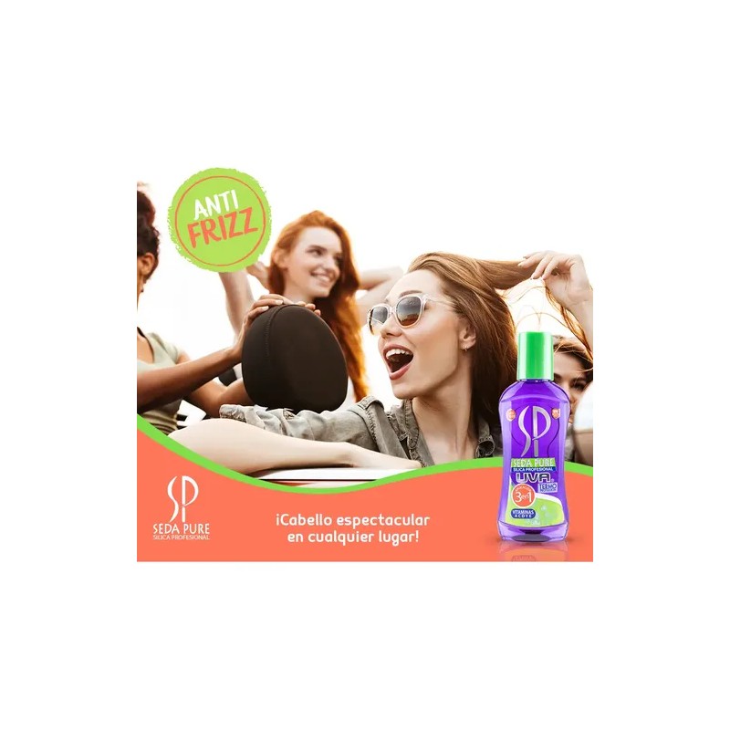 Aceite Capilar Seda Pure Uva 120ml Nutrición e Hidratación Antifrizz