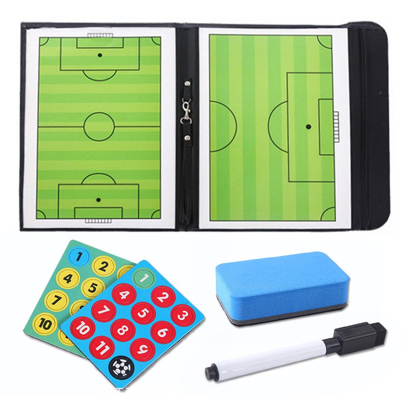 Coach's Soccer Strategy Boards Magnetic Dry Erase Football Coaching Board