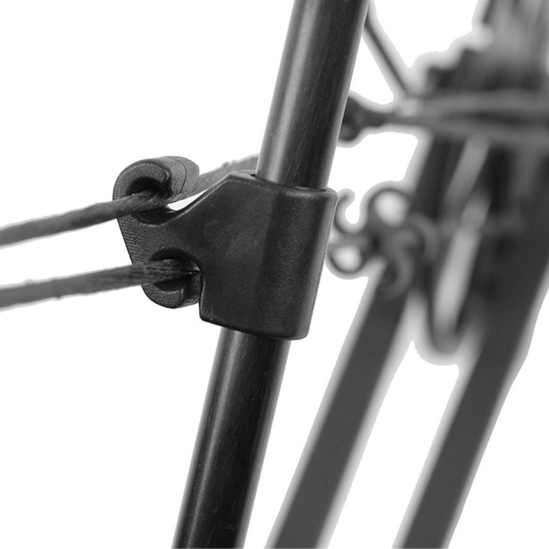 DONGKER Archery Cable Slide, Plastic Compound Bow Cable Slide, Lightweight