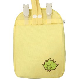 Marushin 6575022200 Sumikko Gurashi Mascot Pocket Pouch, Peek-a-boo Neko Character, Nursery School, Kindergarten, Elementary School, Girls, 6.7 x 4.7 inches (17 x 12 cm) (not including decorative