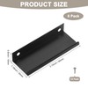 M METERXITY 6-Pack Cabinets Drawers Edge Pulls, 3.15" Aluminum Drawer