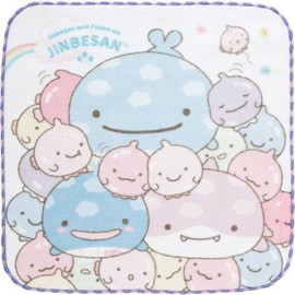 San-X CM53001 Jinbesan Mini Towel H9.8 x W9.8 inches (250 x 250 mm)