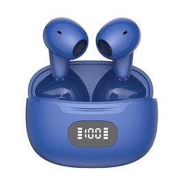 Wireless Earphones, Bluetooth Earphones, 2024 Latest Bluetooth Earphones, EDR+Bluetooth 5.3, Carnauba Type, Automatic Pairing, Instant Connection, Hands-free Calling, Built-in Microphone, Touch Operation, Compact, Telework, Work, School, Web Conference
