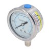 Pressure Gauge 1/4 NPT Accuracy Level 2.5 Transparent Dial Vacuum