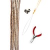 Natural Hair Feathers Kit, Feather Hair Extensions - Real Rooster