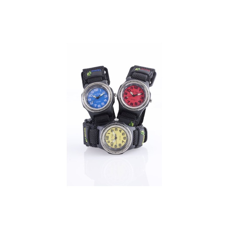Cactus Children's Quartz Watch with Blue Dial Analogue Display and