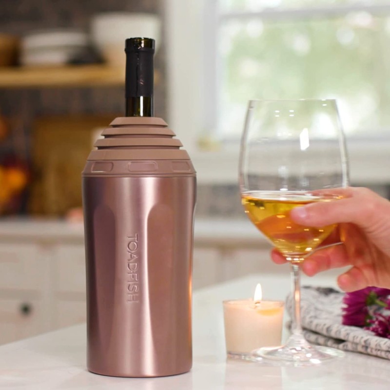 Toadfish Wine Chiller (Rose Gold)