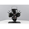 Silent Operation Small 4-Blade Heat Powered Stove Fan for Wood/Log