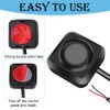 2 Pieces Piece Moment Switch, 12V/24V Momentary Push Button On/Off