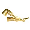 Seeksmile Unisex Shiny Metallic Spandex Skintight Stocking (60 CM, Gold)