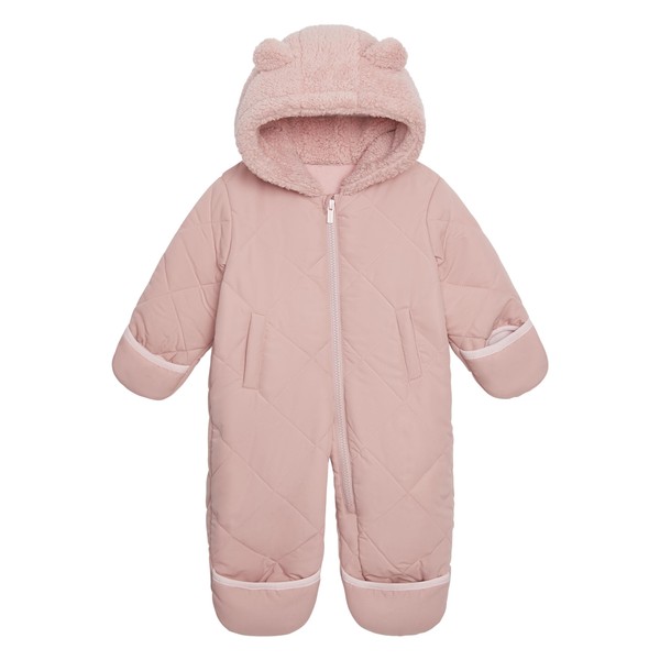 Carter's Infant Unisex Baby Cozy One-Piece Footed Pram Suit, Light
