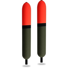 Storfisk fishing & more Large Predator Floats Set of 2 Sailing Floats with Sail or Pike Floats without Sail, Load Capacity Floats: 30 g, Size: Continuous Float