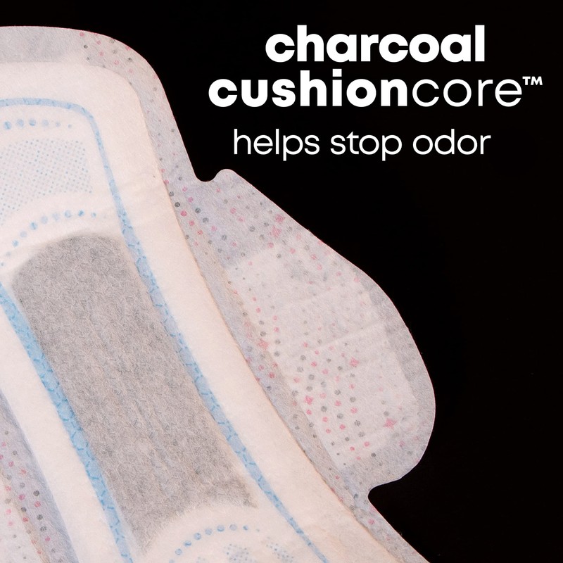 U by Kotex Balance Ultra Thin Pads with Wings, Regular