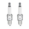 Micro Traders 2pcs Spark Plug DCPR6E DCPR6-E 3481 for Outboard